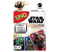 Mattel Games - Uno Star Wars The Mandalorian - Jeu De Cartes Famille - 7 Ans et +