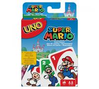 Mattel Games - Uno Super Mario Bros - Jeu De Cartes Famille - 7 Ans Et +