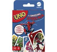 Mattel Games Jeu de Cartes UNO Spider-Man, pour Enfants, Adultes et Famille, HXT27