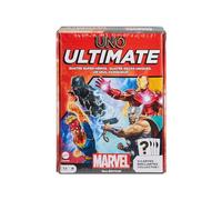 Mattel Games UNO Ultimate Marvel, Jeu De Cartes Familial pour Enfants Et Adultes, Jeux De Société pour Soirée Jeu en Famille Ou en Voyage, 2 À 4 Joueurs, Version Française, 7 Ans et Plus, HPT47