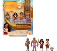 Mattel – Ensemble de jeu Garland Moana'sCanoe Crew Playset