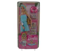 Mattel GJG55 Barbie Wellness Spa Poupée Et Set de Jeux Neuf Emballage D'Origine