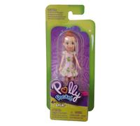 Mattel GKL30 Polly Pocket poupée unique VIOLET avec robe rose et coeurs