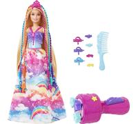 MATTEL GTG00 Barbie Dreamtopia Poupée princesse, cheveux à tresser inclus