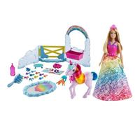 Mattel GTG01 Coffret Barbie® Princesse Dreamtopia et son Bébé Licorne