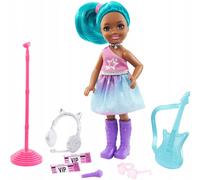 Mattel GTN86, GTN89 - Poupée Barbie Chelsea chanteuse