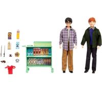 Mattel Harry Potter Coffret Poupées Harry Et Ron 30 Cm Avec Plus De 10 Accessoires À Bord Du Poudlard Express, À Collectionner, Jouet Enfant, A Partir De 6 Ans, HND79