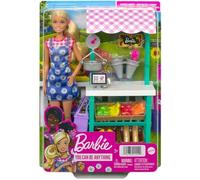 Mattel HCN22 Barbie Playset Marché Fruits et Légumes