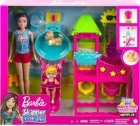 Mattel HKD80 - Barbie - Babysitter playset water park