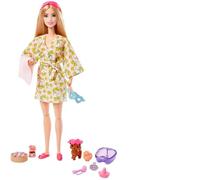 Mattel HKT90 Barbie Journée Au Spa, Poupée Avec Chiot