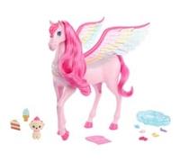 Barbie®-Pégase Rose Sons et Lumières-Coffret Barbie A Touch of Magic HLC40