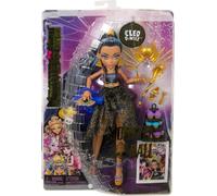 Mattel HNF70 - Monster High Monster Ball Poupée Cleo de Nile en robe de fête