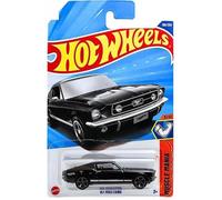Mattel Hot Wheels '67 Mustang [Noir], Muscle Mania 3/10, 189/250, Véhicule moulé sous pression à l'échelle 1:64