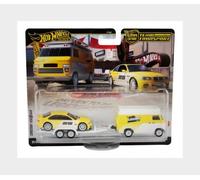 Mattel Hot Wheels JFM93 Bmw - Van Avec Remorque + 3-Series M3 (E36) 1992 - Jaune