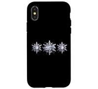 Mattel Hot Wheels Logo Flocon de Neige Chromé Coque pour iPhone X/XS