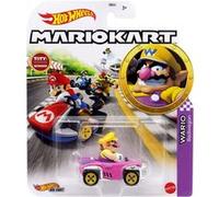 Mattel - Hot Wheels Mario kart - Voiture / véhicule en métal 1/64 - Wario Badwagon G