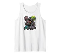 Mattel Hot Wheels Monster Trucks Grilles Débardeur