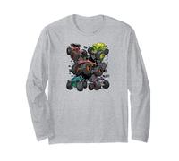 Mattel Hot Wheels Monster Trucks Grilles Manche Longue