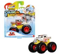 Mattel Hot Wheels Monster Trucks HGX06 Changement de Couleur de Voiture Modèles Assortis