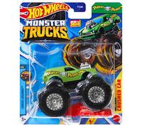 Mattel Hot Wheels Monster Trucks Jouet de collection à l'échelle 1:64 Modèle de véhicule moulé sous pression - Crash Legends 4/6 Poison Pinto - HTM31