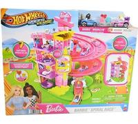 MATTEL Hot Wheels - Piste de course en spirale Barbie JDD65