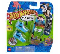 Hot Wheels Mini Skateboard avec Chaussures - 10 cm - Modèles Assortis