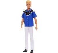 Barbie®-Fashionistas-Poupée Ken blond look western HRH25