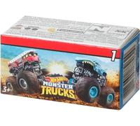 Voiture Hot Wheels Véhicule Mini Monster Truck et son lanceur Modèle aléatoire