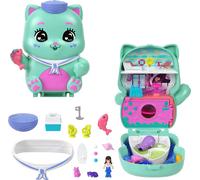 MATTEL JCR37 Polly Pocket Set Sail Kitty Compact
