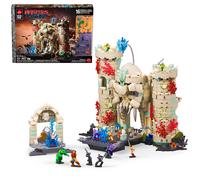 Mattel Brick Shop Masters of The Universe La Bataille du Château de Grayskull Maîtres de l’Univers Coffret de Construction avec 867 pièces et 16 Figurines pour collectionneurs dès 13 Ans, JMB32
