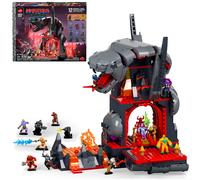 Mattel – Jeu de construction Reptile – 636 pièces multicolore pour enfants