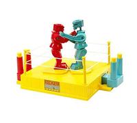 Mattel Jeu de Robots Action, Robot, Robots - Red Rocker vs Blue Bomber, Arène de Combat, À Partir de 6 Ans