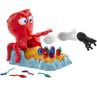 Mattel Jeu Poulpe au trésor : attrapez les pierres précieuses sans le réveiller