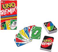 Mattel Games UNO Remix, Jeu de société et de Cartes Personnalisables, dès 7 Ans, GXD71
