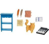 Mattel Jouets Harry Potter, Diagon Alley Boutiques de collection, Scribbulus avec 8 accessoires inspirés du film et surprises