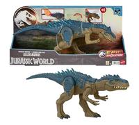 Mattel Jurassic World Carnage Sans Pitié Dinosaure Allosaurus, figurine articulée avec attaque continue par morsures et rugissements, pointes de combat activées au moyen d’un simple bouton HRX51