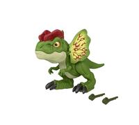 Mattel Jurassic World Dinosaure Dilophosaurus Lanceur De Projectiles, Figurine Jouet Dinos En Liberté 20,3 Cm De Long, À Collectionner, Jouet Enfant, A Partir De 4 Ans, HNT66