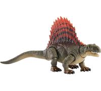 Mattel Figurine dinosaure Dimetrodon Jurassic World Dominion articulée, mâchoire large, 19,3 cm