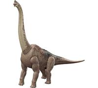 Mattel Jurassic World Figurine articulée Brachiosaurus, environ 80 cm de long, avec code ADN scannable, morphologie et aux décorations authentiques, Jouet Enfant, Dès 4 ans, HFK04