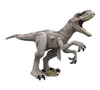 Mattel Jurassic World Figurine articulée Dino de Course Super Colossal, Grand Dinosaure de 94 cm de long avec trappe ventrale, Dès 4 ans, HFR09