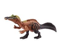 Mattel Jurassic World Figurine Dinosaure Articulée Irritator Rugissement Féroce Avec Son Et Attaque, 13 Cm De Haut Et 28 Cm De Long, Jouet Enfant, A Partir De 4 Ans, HLP22