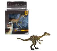 Mattel Jurassic World Figurines articulées Collection Hammond Troodon dinosaure, JDJ11