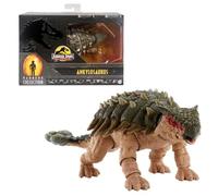 Mattel Jurassic World Jurassic Park III Figurine d'action Dinosaure Ankylosaurus Hammond Collection, Articulation de Luxe, Jouet Cadeau Authentique du Film, HLT25
