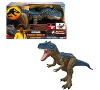Mattel Jurassic World: La théorie du chaos Netflix - Allosaurus Super Colossal Figurine articulée géante de dinosaure capable d’avaler 20 mini-figurines, 96 cm de long, HRX53