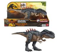 Mattel Jurassic World: La théorie du chaos Netflix - Mapusaurus Méga Action Figurine articulée de dinosaure avec attaque enragée par morsures et épines dorsales surdéveloppées, jeu numérique, HTK81