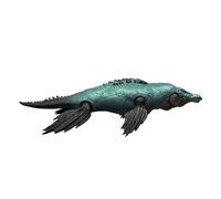 Mattel Figurine dinosaure Jurassic World Liopleurodon – 2 attaques, évolution, jeu numérique, JKL87