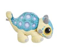 Mattel Jurassic World Peluche bébé Ankylosaure Bumpy (38 cm) de « Jurassic World : la colo du Crétacé », avec son de rugissement et pattes tombantes, Jouet Enfant, Dès 6 ans, HHB48