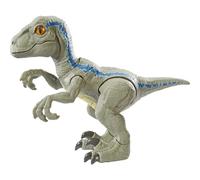 Mattel Jurassic World Primal Pal Blue avec effets sonores d'action activ s par ressort ainsi qu'une articulation du cou, des paules, de la queue