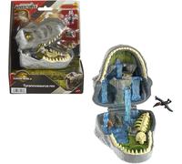 Mattel Jurassic World Rebirth Avonturen in Microland, Tyrannosaurus Rex-kop met