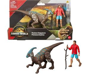 Mattel Jurassic World Saga Dino Human Pack 4